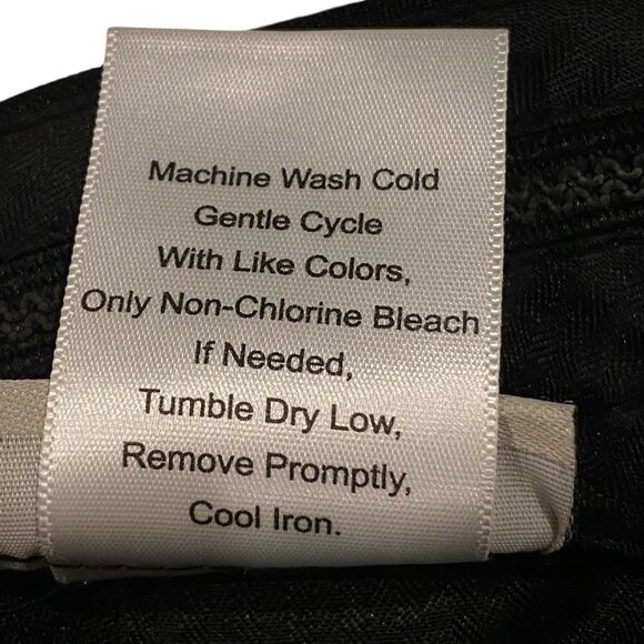 CINTAS Men's Work Dress Hotel Pants Doc & Amelia Black Zipper sz 30 113027-90 - Picture 7 of 8